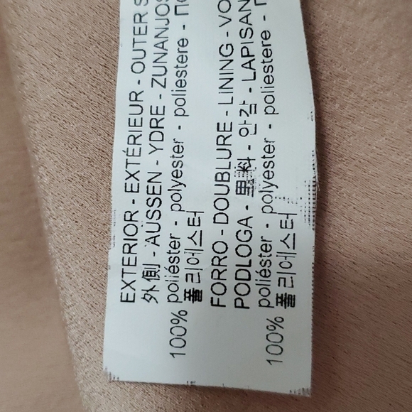 Zara Tan color ruffle sleeve mini dress Size M - Picture 8 of 8